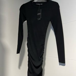 Black Lioness Fitted Dress
